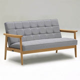 カリモク60【正規販売店】 Kチェア 2シーター ミストグレー