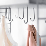 【日本代理店】String スウェーデン製 シェルフオプション メタル棚板用 Jフック（5個セット）