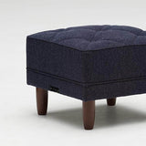 カリモク60【正規販売店】 オットマン タープブルー