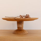 チーク ケーキスタンド