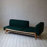 Luu Sofa green（左右反転仕様） | オーク/ウォルナット無垢材