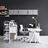 【日本代理店】String スウェーデン製 Works デスク ホワイトラミネート