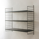 【日本代理店】String スウェーデン製 System BASIC ブラックステインドアッシュ