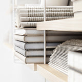 【日本代理店】String Pocket スウェーデン製 アッシュ / ホワイト