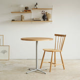 カフェテーブル Φ700 オーク × J46 カフェスタイルセット 【Cafe Table 10%OFF】