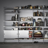 【日本代理店】String スウェーデン製 シェルフシステム 棚板58×30（3枚セット）