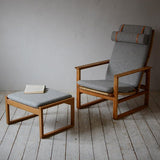 【モーエンセンDVDプレゼント】Borge Mogensen Model224 Easy Chair & Model2248 Ottoman SET