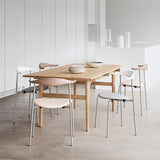 CH327 オーク ホワイトオイル仕上げ (190×95)｜Hans. J. Wegner (ハンス・J・ウェグナー) カール・ハンセン＆サン【正規販売店】デンマークデザイン