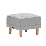 カリモク60【正規販売店】 オットマン ミストグレー