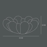 101 COPENHAGEN 【日本代理店】デンマークデザイン Bloom Tray Big Dark Gray