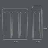 101 COPENHAGEN【日本代理店】デンマークデザイン Bow Console Coffee