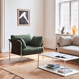 HAY【正規販売店】 CAN 1シーター グリーン / ブラックベース