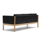 CH163 オーク オイル仕上げ THOR301 ブラックレザー｜Hans. J. Wegner (ハンス・J・ウェグナー) カール・ハンセン＆サン【正規販売店】デンマークデザイン