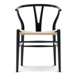 Yチェア CH24 オーク ブラック ナチュラルペーパーコード | Hans. J. Wegner (ハンス・J・ウェグナー) カール・ハンセン＆サン【正規販売店】デンマークデザイン