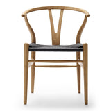 Yチェア CH24 オーク オイル仕上げ ブラックペーパーコード | Hans. J. Wegner (ハンス・J・ウェグナー) カール・ハンセン＆サン【正規販売店】デンマークデザイン