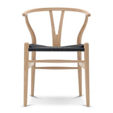 Yチェア CH24 オーク ホワイトオイル仕上げ ブラックペーパーコード | Hans. J. Wegner (ハンス・J・ウェグナー) カール・ハンセン＆サン【正規販売店】デンマークデザイン