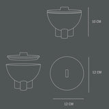 101 COPENHAGEN 【日本代理店】デンマークデザイン Duck Jar Medio Dark Gray