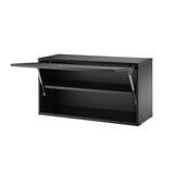 【日本代理店】String スウェーデン製 String System フリップドアキャビネット ブラックステインドアッシュ