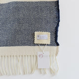 シ・コラサォン ウールコットンブランケット Flower Thornazul