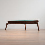 【30%OFF】 Luu Table（glass top）ノルディックアッシュ | アッシュ無垢材 - 北欧家具 北欧インテリア通販サイト greeniche (グリニッチ)