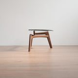 【30%OFF】 Luu Table（glass top）ノルディックアッシュ | アッシュ無垢材 - 北欧家具 北欧インテリア通販サイト greeniche (グリニッチ)