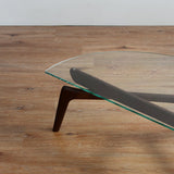 【30%OFF】 Luu Table（glass top）ノルディックアッシュ | アッシュ無垢材 - 北欧家具 北欧インテリア通販サイト greeniche (グリニッチ)