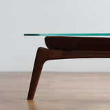 【30%OFF】 Luu Table（glass top）ノルディックアッシュ | アッシュ無垢材 - 北欧家具 北欧インテリア通販サイト greeniche (グリニッチ)