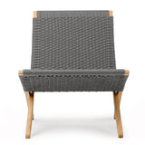 MG501 FLAT ROPE OUTDOOR チャコール チーク｜CUBA CHAIR キューバチェア カール・ハンセン＆サン【正規販売店】デンマークデザイン