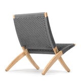 MG501 FLAT ROPE OUTDOOR チャコール チーク｜CUBA CHAIR キューバチェア カール・ハンセン＆サン【正規販売店】デンマークデザイン