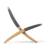 MG501 FLAT ROPE OUTDOOR チャコール チーク｜CUBA CHAIR キューバチェア カール・ハンセン＆サン【正規販売店】デンマークデザイン