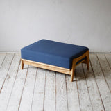 Luu Ottoman | オーク/ウォルナット無垢材