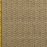 シ・コラサォン プレイスマット swallow fringe dark blue / yellow