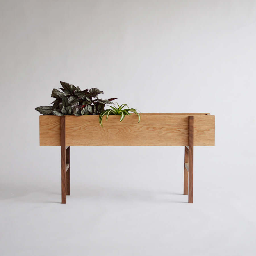 Planter wide | オーク/ウォルナット無垢材