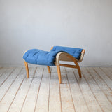 Bruno Mathsson "Pernilla" 1P Sofa & Ottoman R212D665