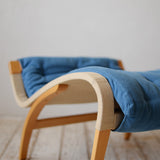 Bruno Mathsson "Pernilla" 1P Sofa & Ottoman R212D665