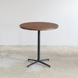 カフェテーブル Φ700 ウォルナット × J80 カフェスタイルセット【Cafe Table 10%OFF】