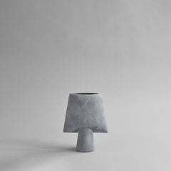 101 COPENHAGEN Sphere Vase Square Mini Light Grey｜北欧インテリア通販サイト greeniche（グリニッチ）