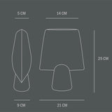 101 COPENHAGEN 【日本代理店】デンマークデザイン Sphere Vase Square Mini Taupe